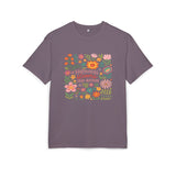 Happiness Blooms Oversized Tee