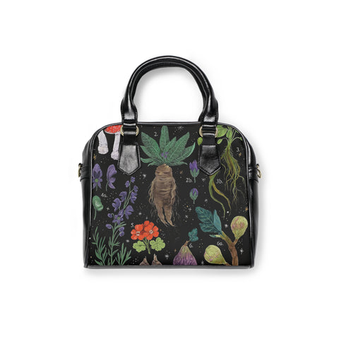 Nature Cottagecore mushroom Shoulder Handbag