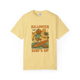 Unisex Halloween Surf T-Shirt, Vintage Surfing Tee