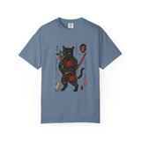 Artistic Cat Graphic T-Shirt, Unisex Tee, Animal Lover Gift