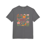 Happiness Blooms Oversized Tee