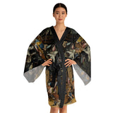 Hieronymus Bosch Long Sleeve Kimono Robe