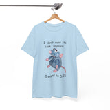 I Don’t Want To Cook Anymore I Want To Die Vintage T-Shirt