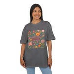 Happiness Blooms Oversized Tee