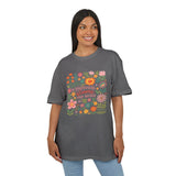 Happiness Blooms Oversized Tee
