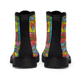 Keith Haring NY Women's Canvas Boots