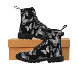 Spiritual Butterfly Women's Canvas Boots