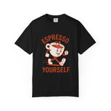 Espresso Yourself T-Shirt, Funny Coffee Tee