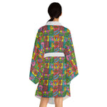 Keith Haring Long Sleeve Kimono Robe