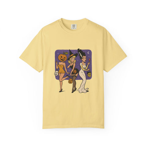 Halloween Themed Unisex T-Shirt, Spooky Graphic Tee