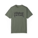 Childless Cat Lady Black Cat T-shirt