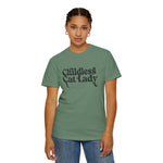 Childless Cat Lady Black Cat T-shirt