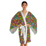 Keith Haring Long Sleeve Kimono Robe