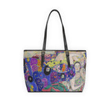 Gustav Klimt The Virgins  PU Leather Shoulder Bag