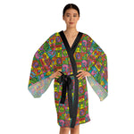 Keith Haring Long Sleeve Kimono Robe