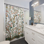 Bird toile Shower Curtains