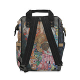 Klimt's Death and Life Diaper Backpack