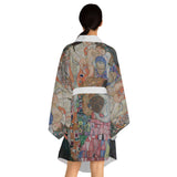 Gustav Klimt's Life and Death Kimono Robe