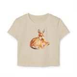 Y2K Fawn Baby Tee