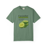 Cucumber Graphic T-shirt, Funny Vegetable Tee