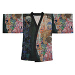 Gustav Klimt's Life and Death Kimono Robe