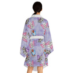 Butterfly Kitten  Kimono Robe