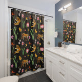 Leopard Shower Curtains