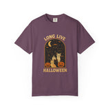 Cute Halloween Cat T-Shirt,Long Live Halloween Tee