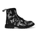 Spiritual Butterfly Women's Canvas Boots