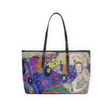 Gustav Klimt The Virgins  PU Leather Shoulder Bag