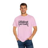 Childless Cat Lady Black Cat T-shirt