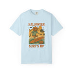 Unisex Halloween Surf T-Shirt, Vintage Surfing Tee