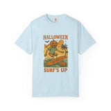 Unisex Halloween Surf T-Shirt, Vintage Surfing Tee