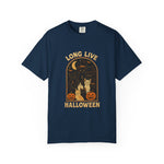 Cute Halloween Cat T-Shirt,Long Live Halloween Tee