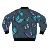 Whimsigoth Butterfly Bomber Jacket