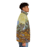 Olive Trees by Van Gogh, Van Gogh Puffer Jacket