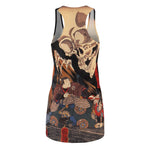 Utagawa Kuniyoshi -Japanese Skeleton Dress