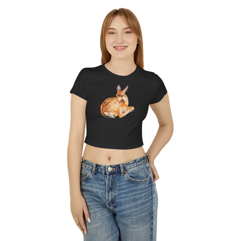 Y2K Fawn Baby Tee