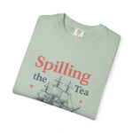 Spilling the Tea T-shirt, Fun Gift for Tea Lovers