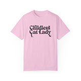 Childless Cat Lady Black Cat T-shirt