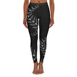 Women's Bat Print Casual Leggings
