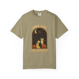 Cute Halloween Cat T-Shirt,Long Live Halloween Tee