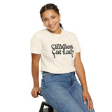 Childless Cat Lady Black Cat T-shirt