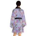 Butterfly Kitten  Kimono Robe