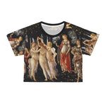 Primavera - Sandro Botticelli Crop Tee