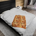 Mucha Velveteen Plush Blanket