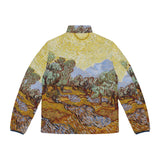 Olive Trees by Van Gogh, Van Gogh Puffer Jacket