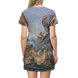 The Triumph of Venus by François Boucher T-Shirt Dress