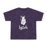 Retro Bjork Tee,Unisex Mineral Wash T-Shirt