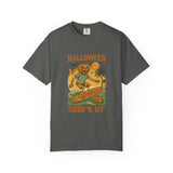 Unisex Halloween Surf T-Shirt, Vintage Surfing Tee